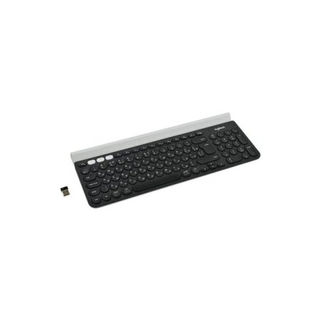 Logitech-K780-toetsenbord-RF-draadloos-Bluetooth-QWERTY-US-International-Zwart-Wit-920-008042